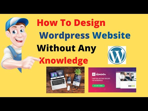 How To Create Website with WordPress Elementor Using Free Templates |Wordpress tutorial in Hindi