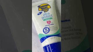Sun’s out, SPF’s on! ☀️🧴@bananaboat  #sunscreen #sunprotection #bananaboat #spf #skincare #reels
