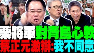 栗將軍對青鳥心軟 蔡正元激辯:我不同意 謝寒冰:賴清德昨天就知道大罷免會輸 民進黨很賊