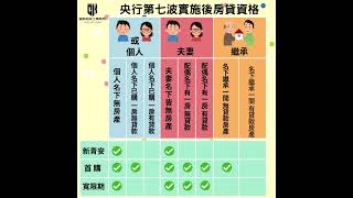 👊🏠央行打房再出手