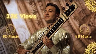 Chanakya 8D music - Rishab Rikhiram Sharma | 8D Music Sitar for Mental Health Tour 2024