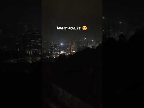 Mumbai thunderstorms, Powai | Watch till the end Lightning in Powai, Mumbai #shorts