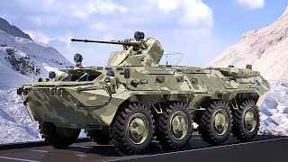 BTR 82 Suspension Simulation V4 | 3DMCAR