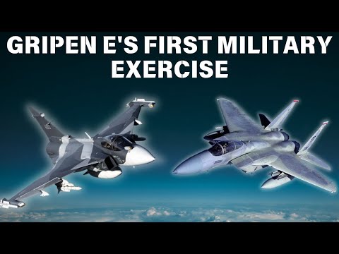 Gripen E Will Face F-15 Eagle in Military Exercise in Brazil