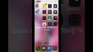 How to Record Your iPhone Screen with Mic On #iphonehack #screenrecording #micon #ios18trick