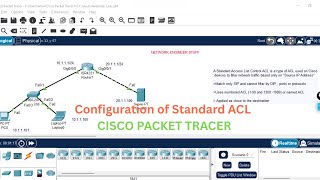 Configuration of Standard ACL | Cisco Packet Tracer