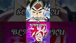 SON GOKU VS BLACK GOKU | #goku #gokumui #gokuui #gokuultrainstinct #blackgoku #ssjrose #jiren #anime