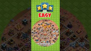 3 Star Still Hungry Challenge Level 17 #clashofclans #gaming #newcoc #cocevent