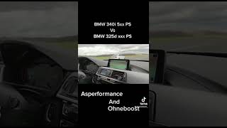 BMW 340i 530PS Vs 325d Stage3 #asperformance #dragrace #b58 #n57 #bmw #motorsport #halfmile