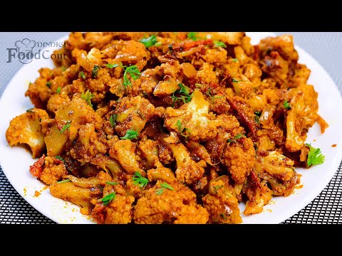 Simple & Tasty Gobi Masala Fry/ Cauliflower Fry Recipe