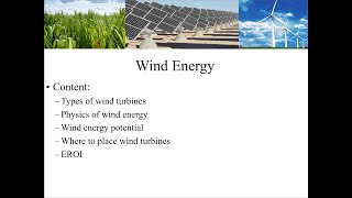 Wind Energy