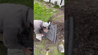 My way or the HIGHWAY !! #drainage #tips #diy #shorts #lifehack #landscaping
