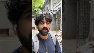Why IISc Bangalore Feels So Academically Alive! 📚🔥 #iisc #shorts #science #iiscbangalore #divyansh