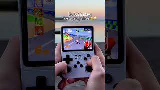 Play retro games anywhere #r36s #assassinscreed #minecraft #mariokart #roblox #nintendo #gameboy
