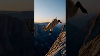 Leap of Faith: The Mountain Goat’s Epic Canyon Jump