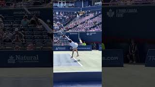 Sania Mirza serve #2022 #toronto #WTA #tennis #india