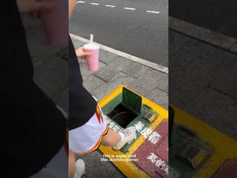 China's supercool dustbins 😨 Is tax money being wasted? What do you think?