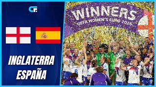 ✅ España vs Inglaterra [En Vivo] 🏆 Final Eurocopa Femenina