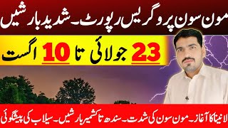 Monsoon 2025 2nd Half Update | Weather Update Today | Barish | Mosam | Weather Forecast Pakistan