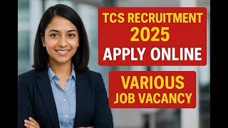 TCS Recruitment 2025 | No Exam | Work From Office & WFH Jobs Available I #sarkarirojgarsamachar