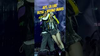 APT Rose Bruno Mars special guest #blackpink #kpop #concert #apt