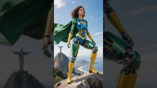 Would you like to see her in your country? #openart #klingai #ai #superwoman #dccomics