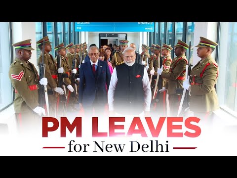 LIVE: PM Modi emplanes for New Delhi