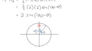 IB SL Math Topic 3 6 1 4 Working with Areas of non right angled Triangles