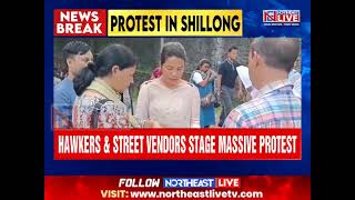 Meghalaya: Vendors and Hawkers Protest 'Unilateral' Relocation by Govt, Demand PTVC Involvement