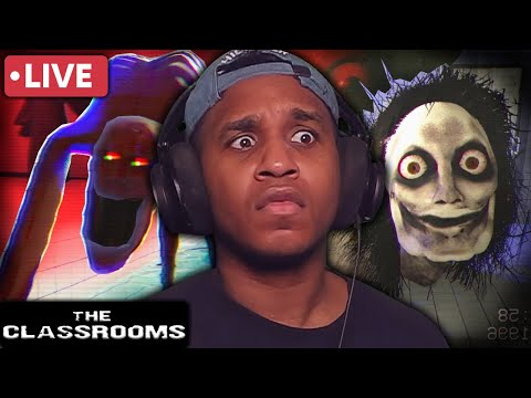 HORROR GAME STREAM (The Classrooms)