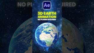 CC Sphere | 3d Spinning Earth in After Effects  #sphere #tutorial