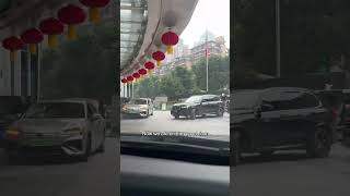 Stuck in traffic in Chongqing with ex behind, what to do?...#chongqing #china #travel