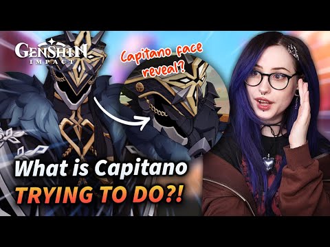 CAPITANO TAKES OFF HIS MASK?! Genshin Impact 5.2 Archon Quest Act 5 REACTION