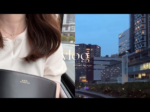【vlog】早起きして働く社会人OLのリアルな5日間👩🏻‍💻 | DHOLIC購入品🛒, カフェ🫖 | オフィスコーデ | 出社ルーティン, 時差出勤