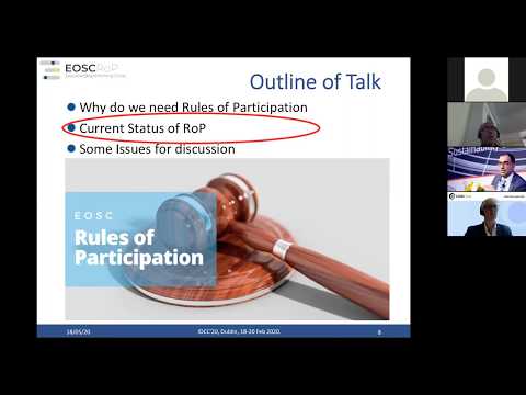 EOSC Consultation Day - 2.3 EOSC Rules of Participation