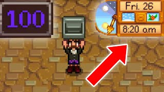 How to Get to Floor 100 of Skull Caverns Before 9 AM