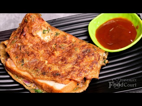 Bread Omelette/ Quick Breakfast Recipe