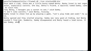 Parallella - llama2.c - It works!