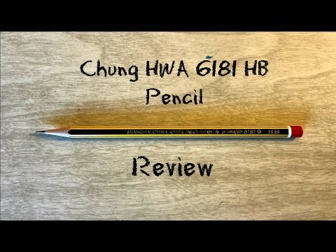 Chung HWA 6181 HB Pencil Review