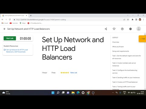 Set Up Network and HTTP Load Balancers | Qwiklabs