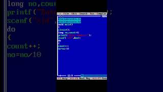 Count digits of entered number in C #shorts #short #dailyshorts #ai