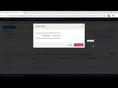 Viewing Stack Outputs [AWS CloudFormation]