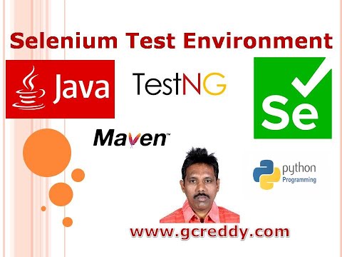 Selenium Test Environment | G C Reddy Software Testing |
