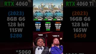 RTX 4060 vs RTX 5060 vs RTX 4060 Ti - Best GPUs for $300 in 2025