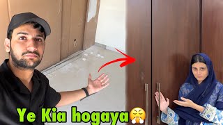 Hamare room mai almirah ki jagah banana bhool gaya designer🫢 | ye tou masla hogaya☹️