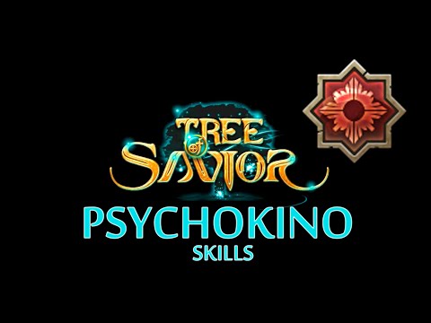 Tree of Savior - Psychokino Skills ( Adv. Wizard )