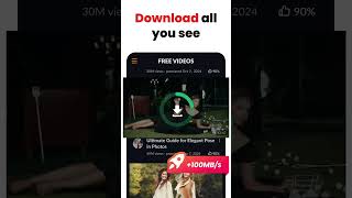 Best Video Downloader 2025 | Download In Seconds  #videodownloader #videodownloaderapp