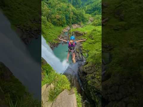 Lakshapana waterfall jamp.😮👀🫣#trending #travel #srilanka