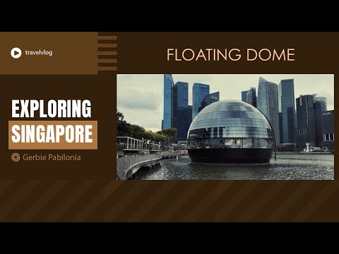 Best city-based tourist spots / Exploring the Floating Dome: Apple Store Marina Bay in 4K!