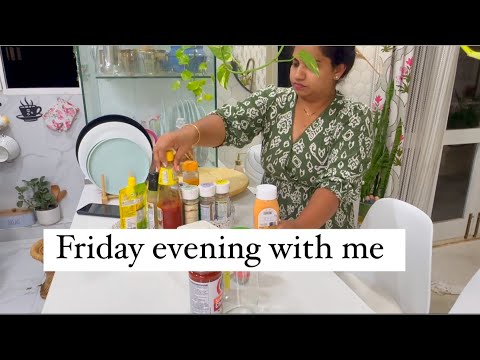 Friday evening with me || refilling the grocery || tomato chicken recipe || a day in life vlog